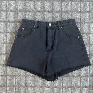 Women’s Rolla’s Mirage black denim shorts - size 27